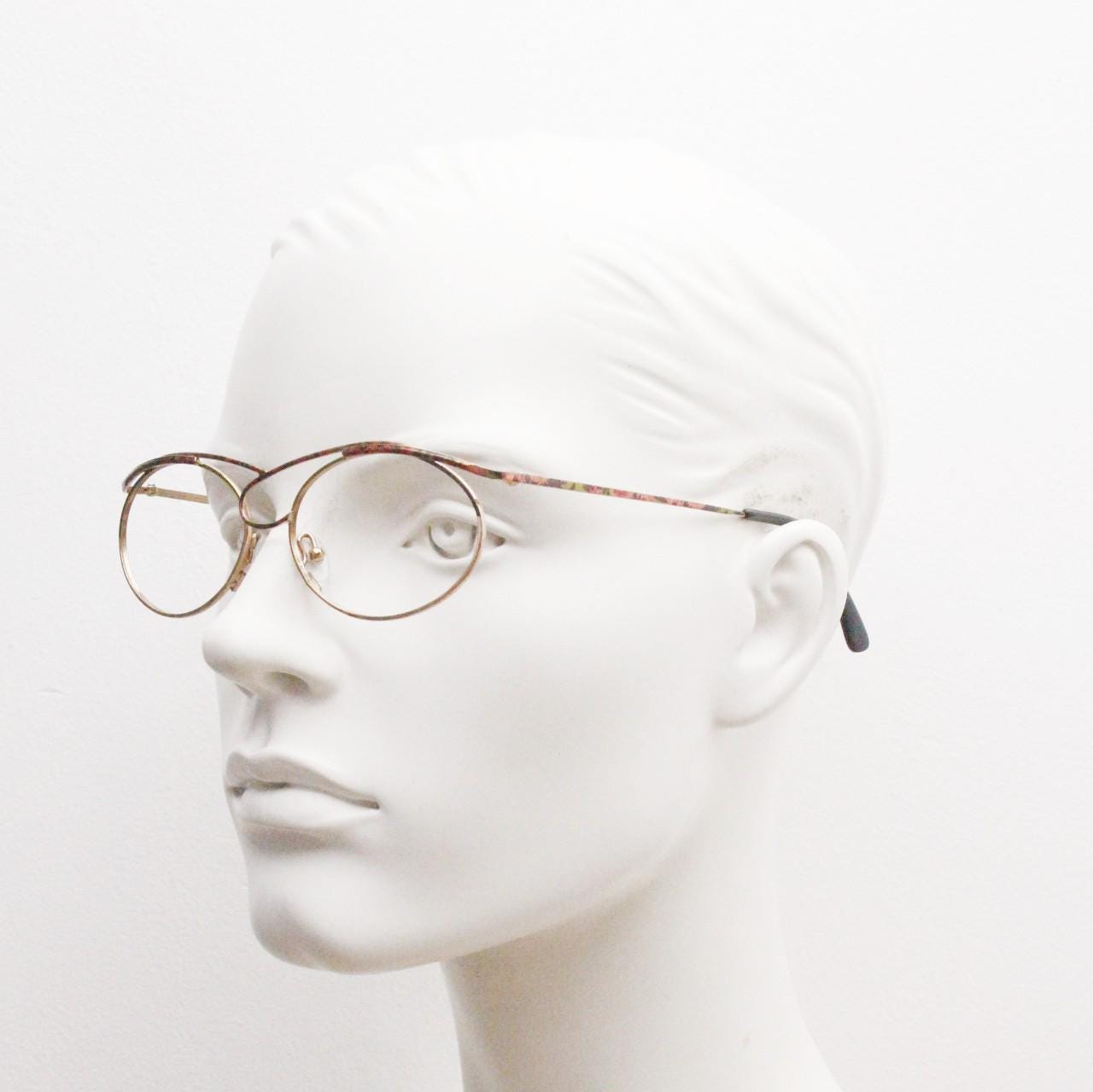 Casanova 80s vintage eye glasses made in Italy. Museum standard design classic optical frames. Prescription eyeglasses. RX spectacles