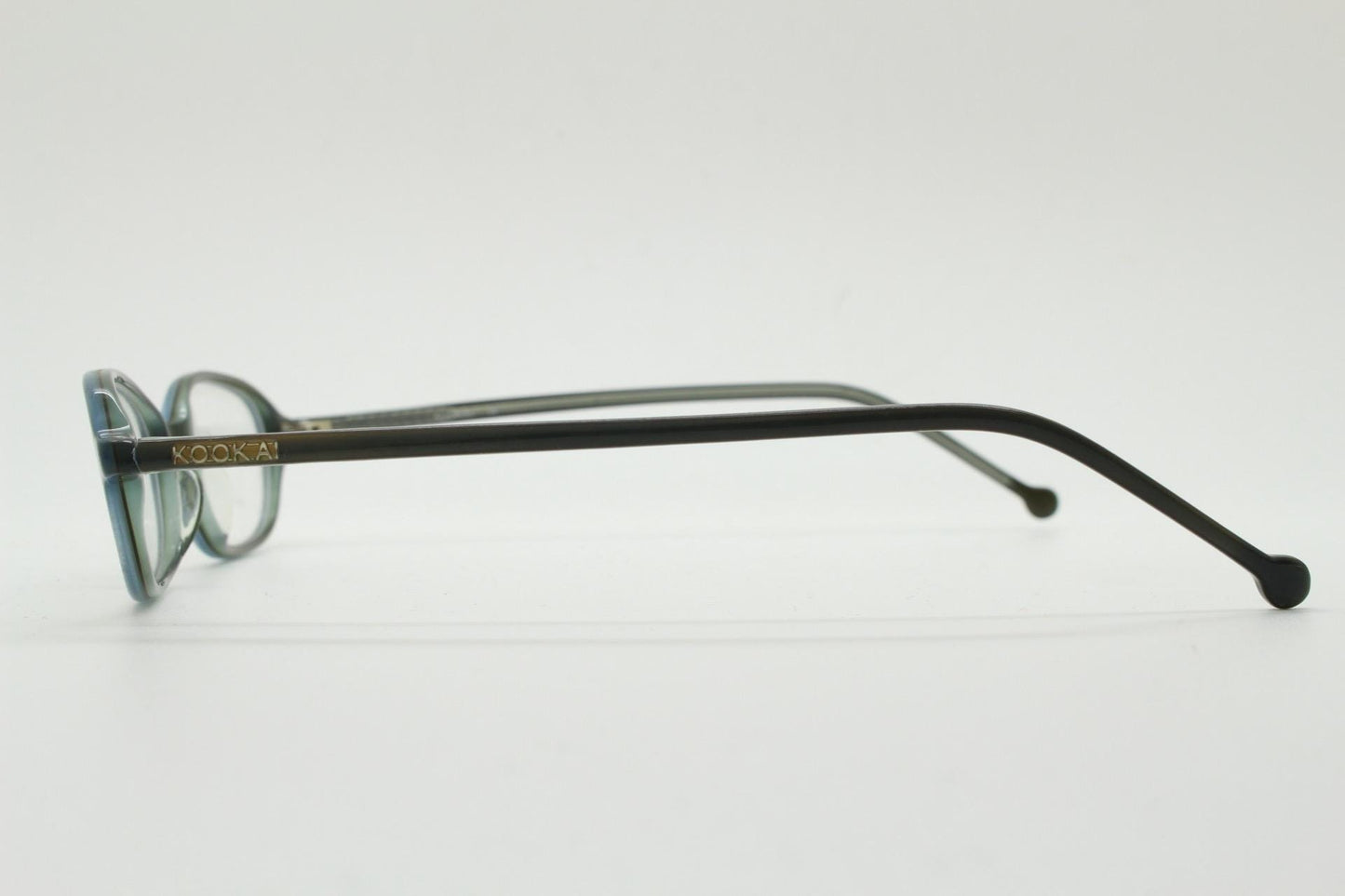 Kookai 90s vintage oval eye glasses. Small slim grey acetate optical frames. Womens prescription. Minimal RX spectacles. BNWT. NOS