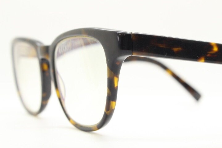 Warby Parker rectangular eye glasses. Tortoise gloss acetate optical frames with keyhole bridge. Prescription eyeglasses. RX spectacles