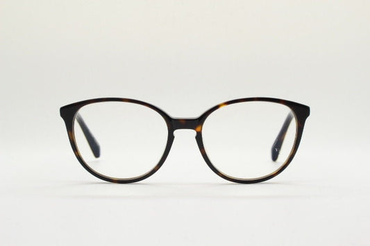 Hamburg eyewear round cat eye glasses made in Germany. Tortoise cateye acetate optical frame with keyhole bridge. Prescription eyeglasses RX