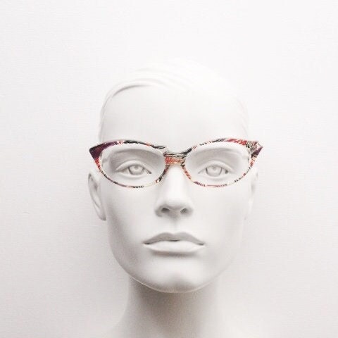 Alain Mikli Paris cat eye glasses made in France. Radical redefinition of the cateye optical frame. Womens prescription eyeglasses. RX