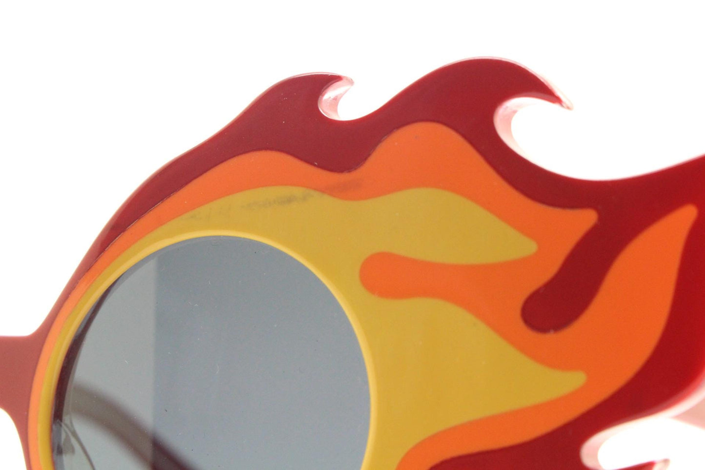 Yaz bukey fantasy fireball sunglasses made in Japan by Linda Farrow. Stupendous collectors grail not to be missed. Vintage. NOS full set