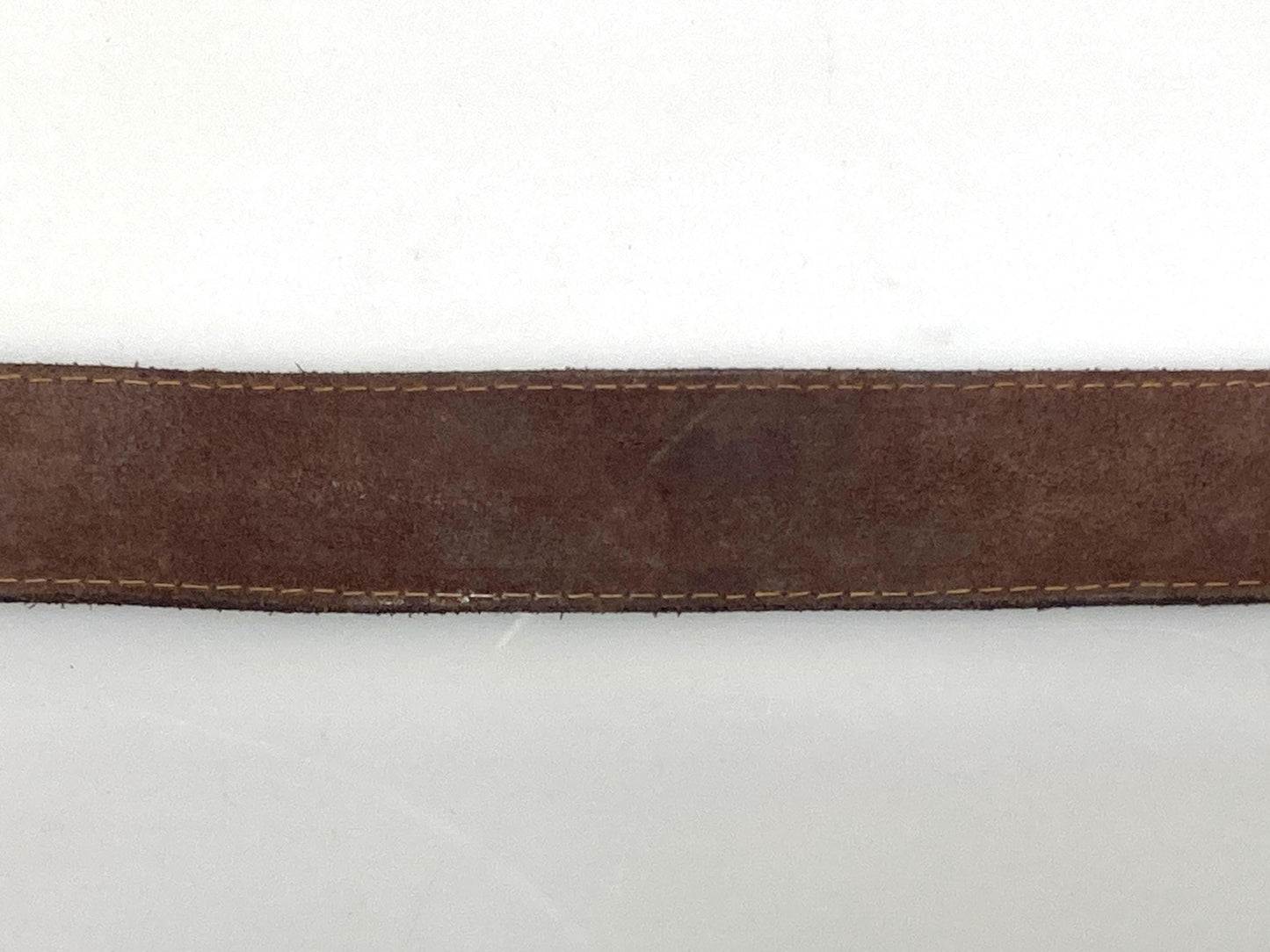 Adidas 90s vintage thick brown genuine leather belt for jeans with solid buckle. Suede finish with cool stamped logo's. High grade cowhide