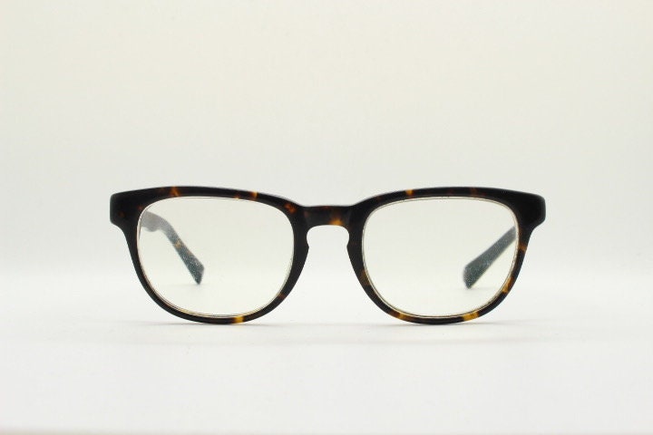 Warby Parker rectangular eye glasses. Tortoise gloss acetate optical frames with keyhole bridge. Prescription eyeglasses. RX spectacles