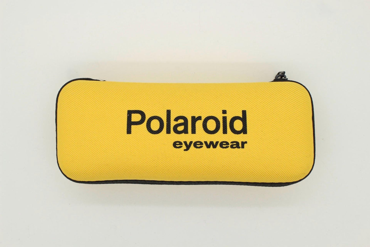 Polaroid vintage sports shield sunglasses. Black rubber finish curved wrap around frame with polarising lenses. 2000s. Y2K. Bug eye. NOS