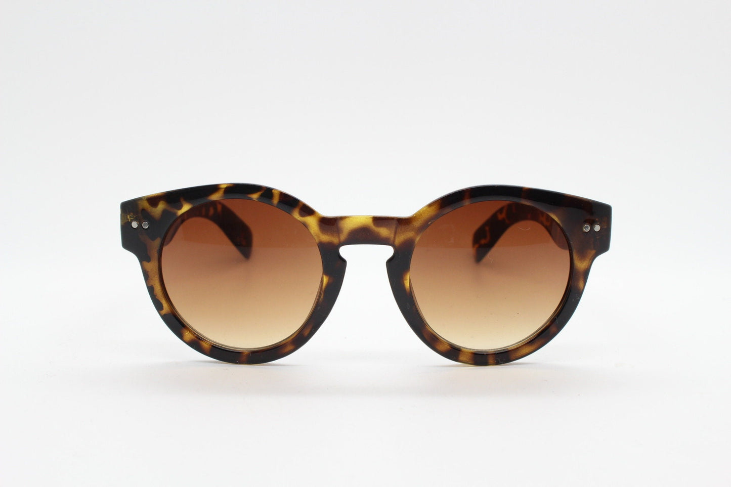 90s vintage round glasses. 30s, 20s design gloss tortoise frame with graduating lenses. BNWT.NOS