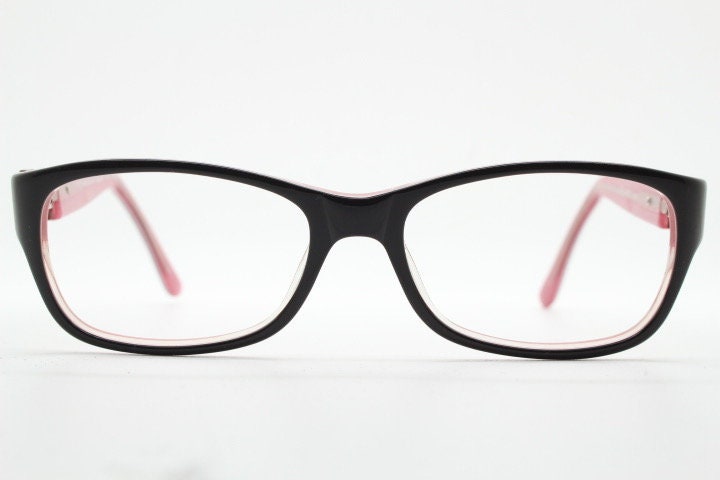 Oscar de la Renta vintage diamante eye glasses. Leopard print layered acetate optical frames. Womens prescription RX eyeglasses. Rhinestone