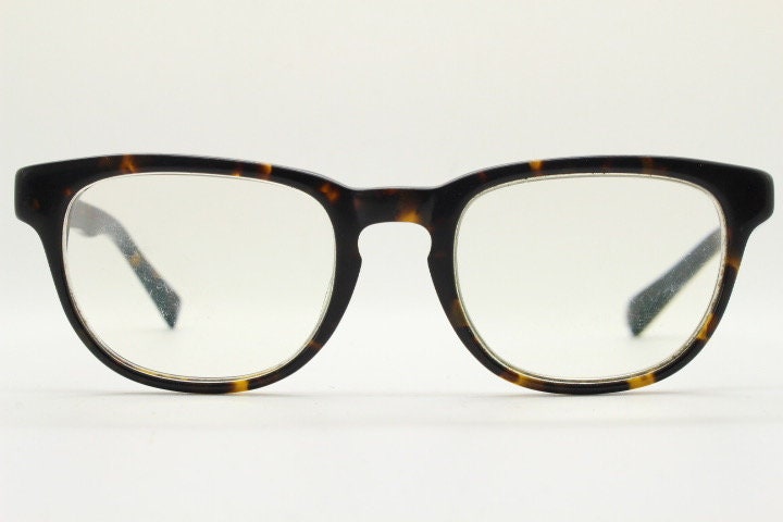 Warby Parker rectangular eye glasses. Tortoise gloss acetate optical frames with keyhole bridge. Prescription eyeglasses. RX spectacles