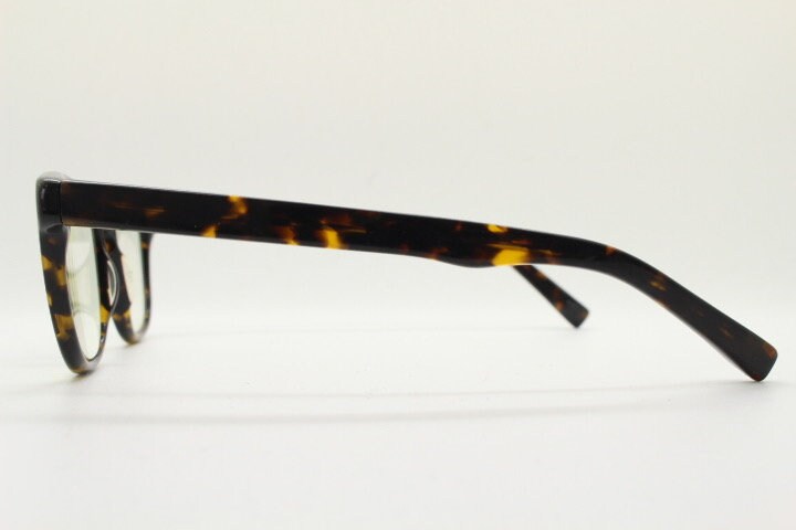 Warby Parker rectangular eye glasses. Tortoise gloss acetate optical frames with keyhole bridge. Prescription eyeglasses. RX spectacles