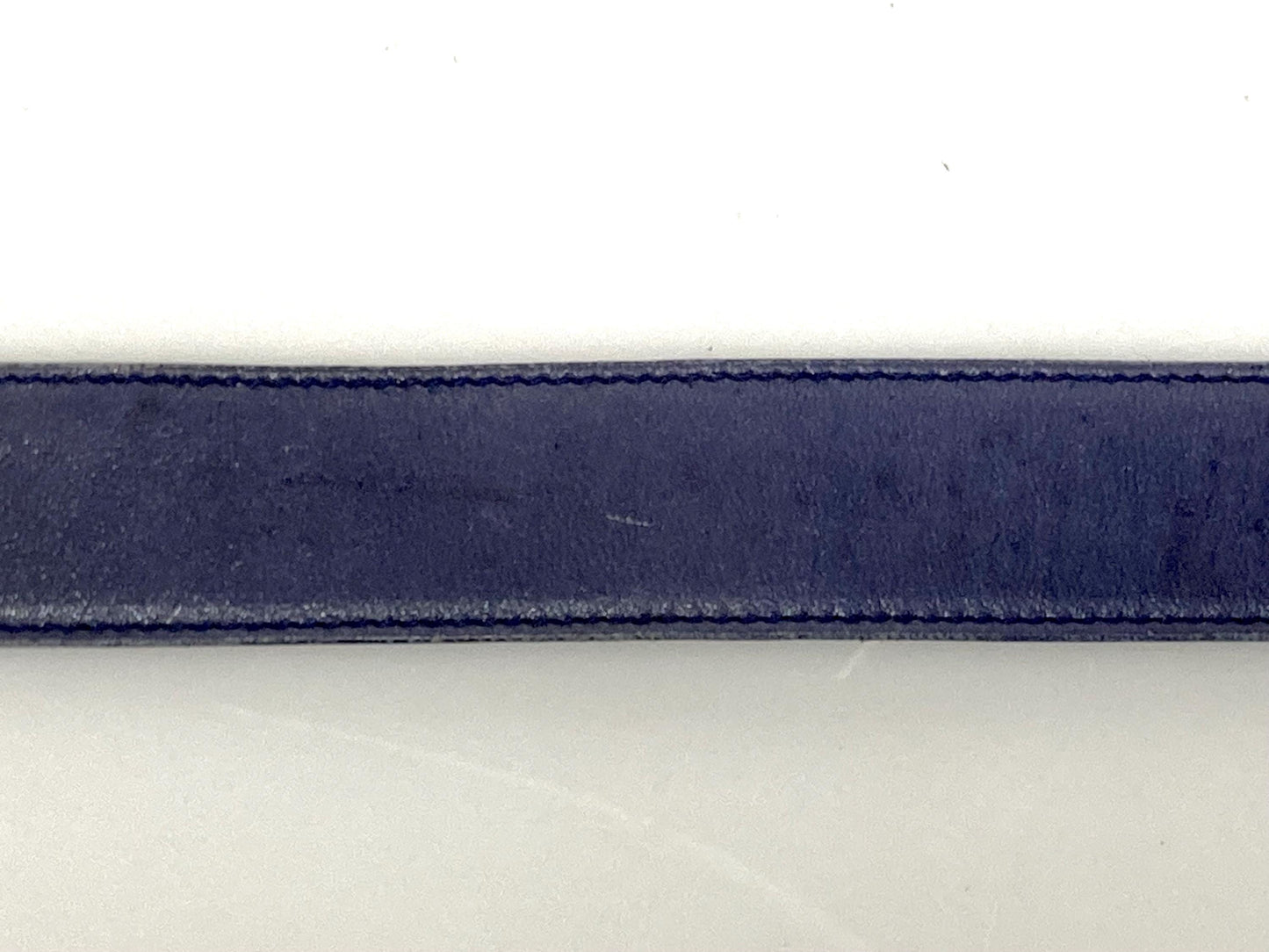 Escada 80s vintage womens dress belt in purple real leather with substantial metal buckle. Made in Italy. Used in good condition