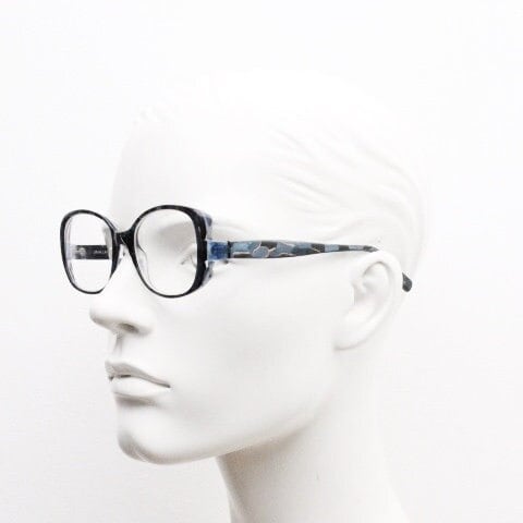 Jean Lafont Paris eye glasses made in France model Anenome 3088. Marbled acetate cateye optical frames. Womens prescription eyeglasses. RX