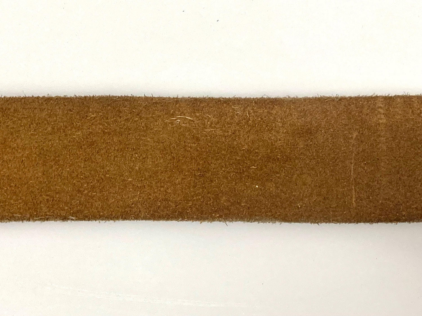 60s vintage thick brown suede 2" belt with large brass buckle. Made from genuine supple cowhide leather for jeans or trousers. Mens. Hippy