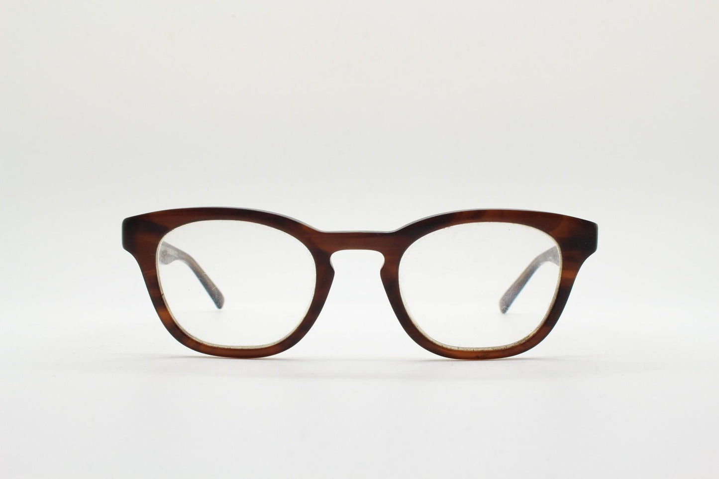 Dharma eyewear modified wayfarer design eye glasses. Quality tortoise gloss acetate optical frames. Prescription eyeglasses. RX spectacles