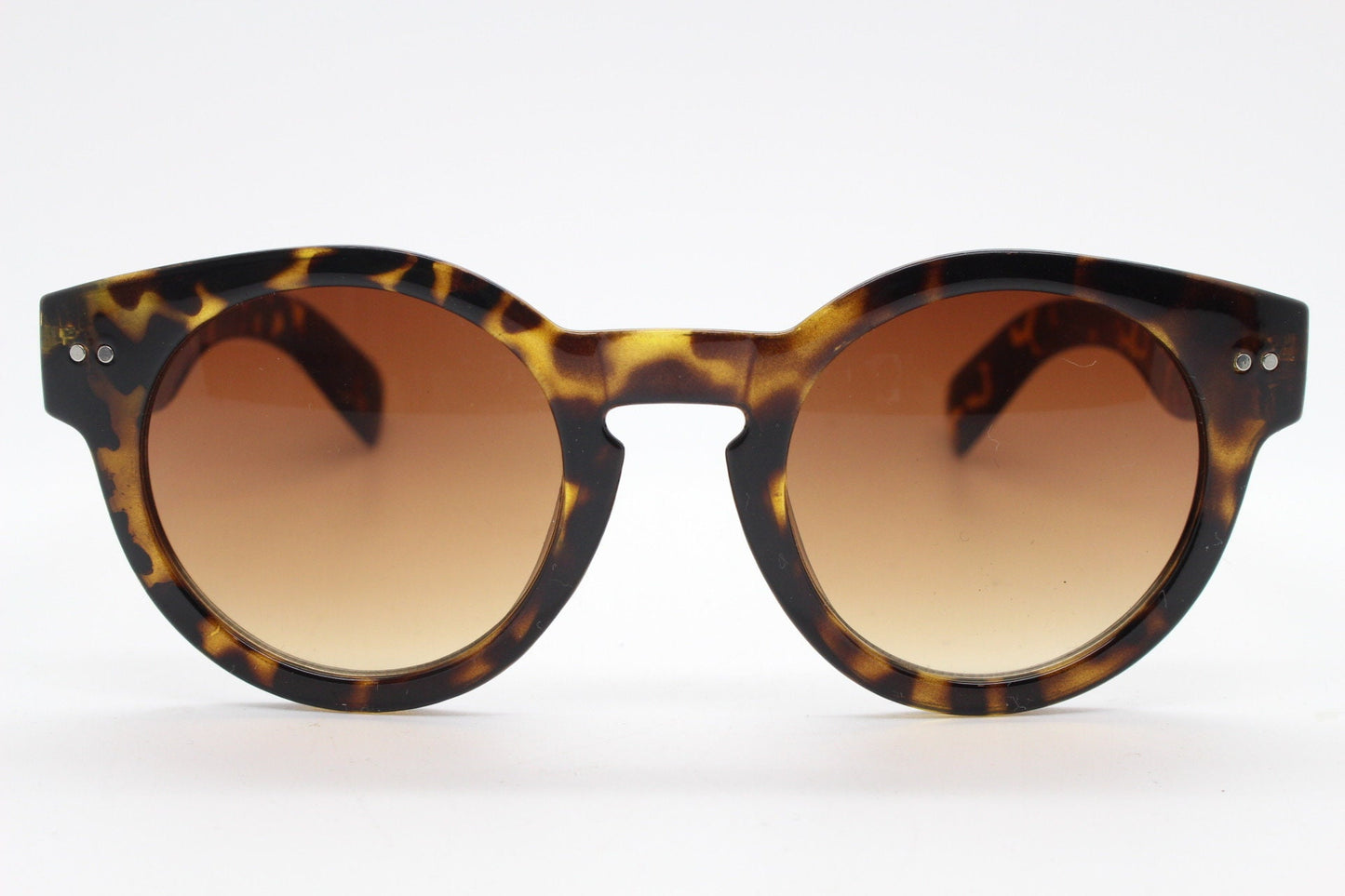 90s vintage round glasses. 30s, 20s design gloss tortoise frame with graduating lenses. BNWT.NOS