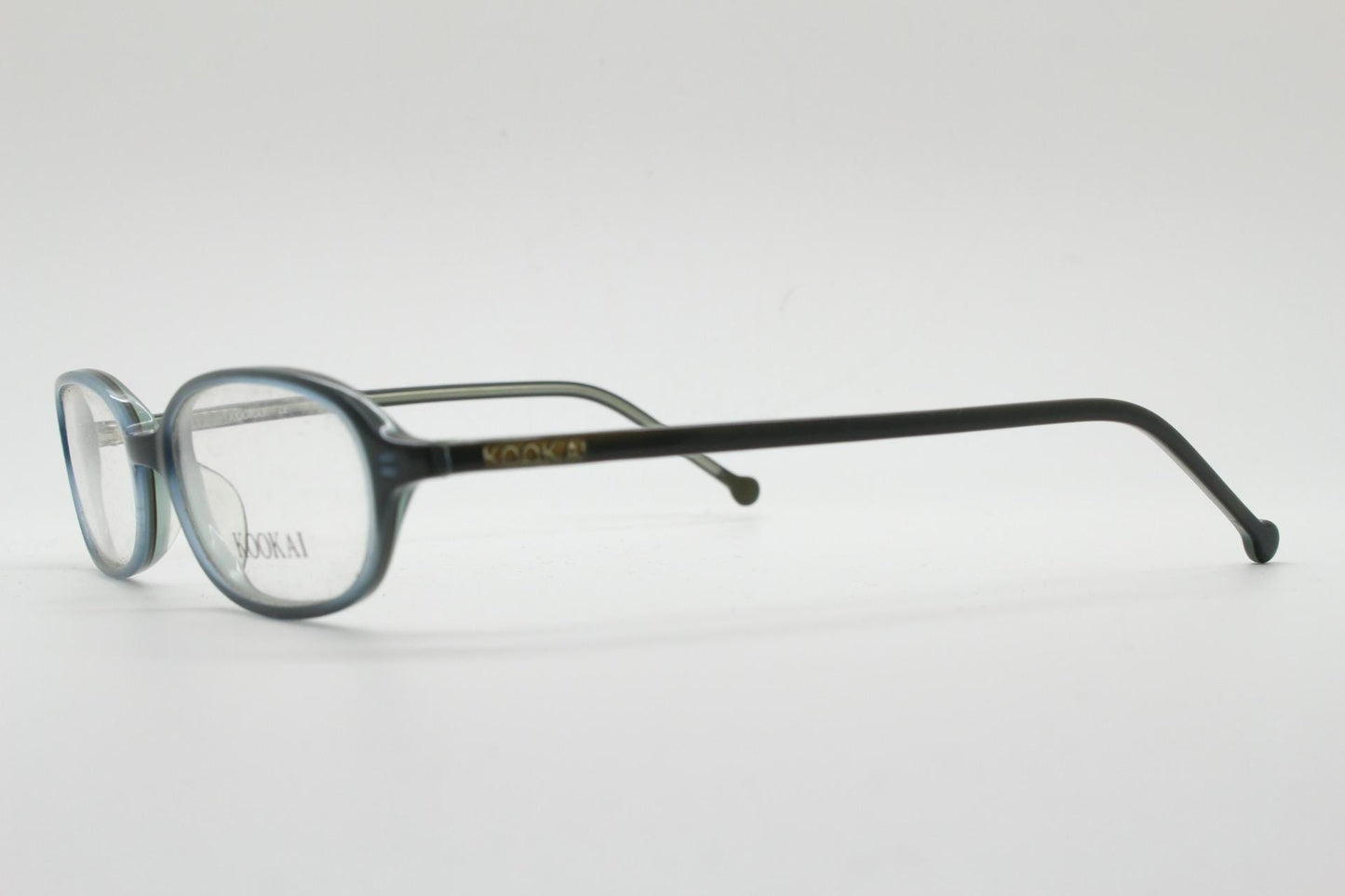 Kookai 90s vintage oval eye glasses. Small slim grey acetate optical frames. Womens prescription. Minimal RX spectacles. BNWT. NOS
