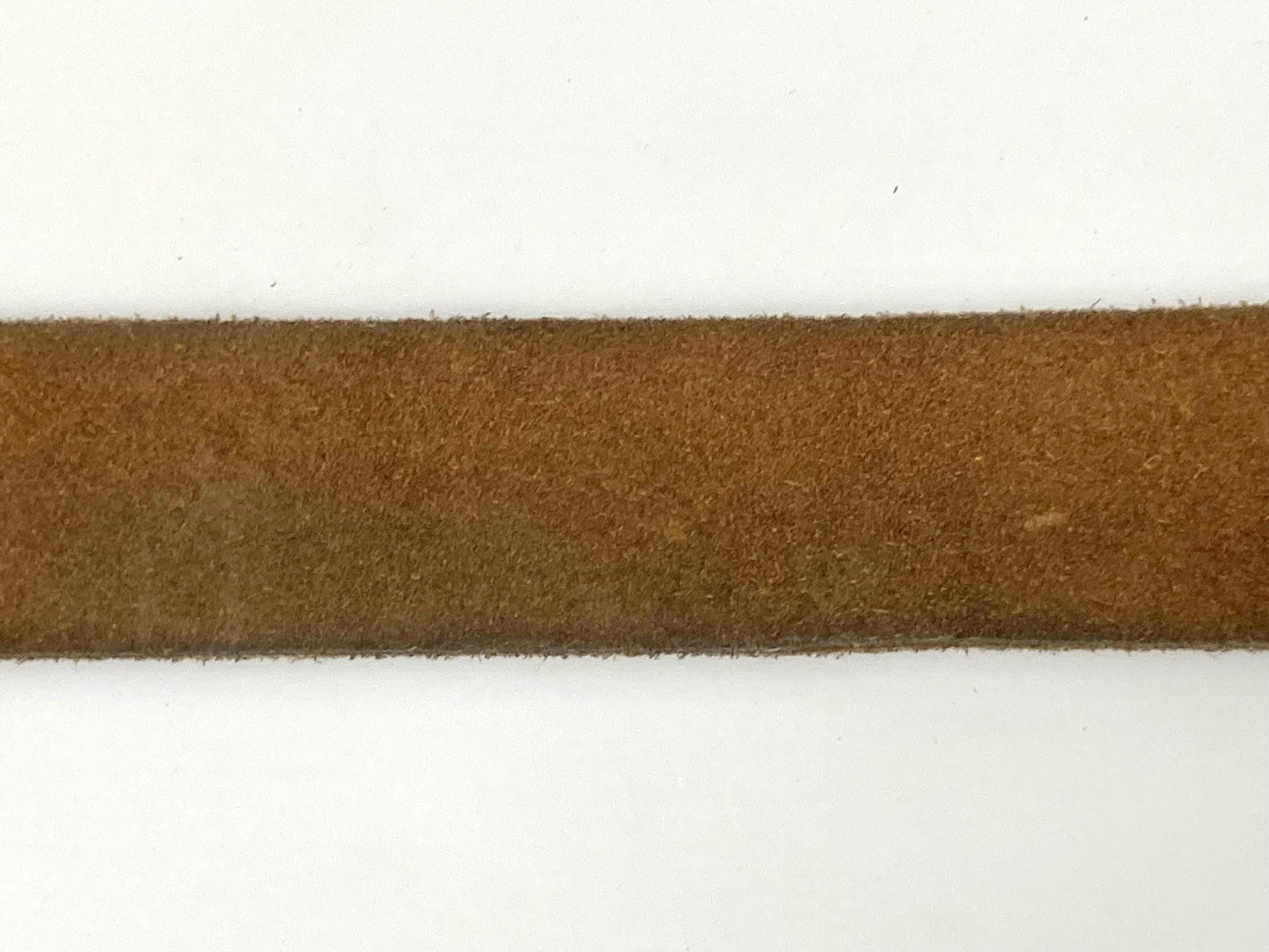 60s vintage thick brown suede 2" belt with large brass buckle. Made from genuine supple cowhide leather for jeans or trousers. Mens. Hippy