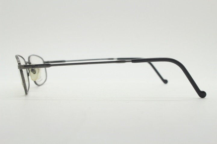 Moschino 90s vintage glasses model 3066 made in Italy. Small low profile rectangular optical frames. Prescription eyeglasses. RX. NOS