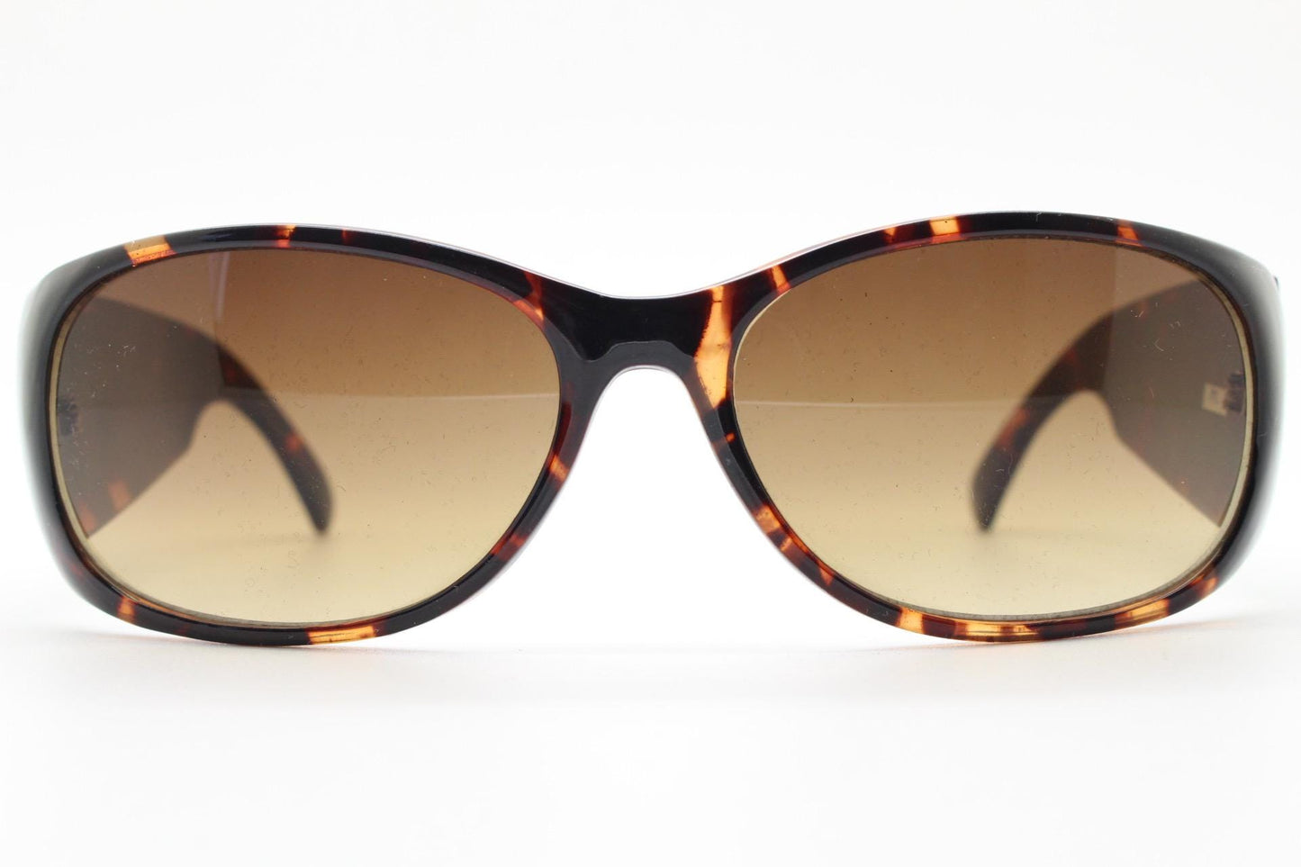 Y2k vintage wrap around bug eye sunglasses. Aerodynamic 60s design tortoise frame with full height arms in excellent proportions. 2000's NOS