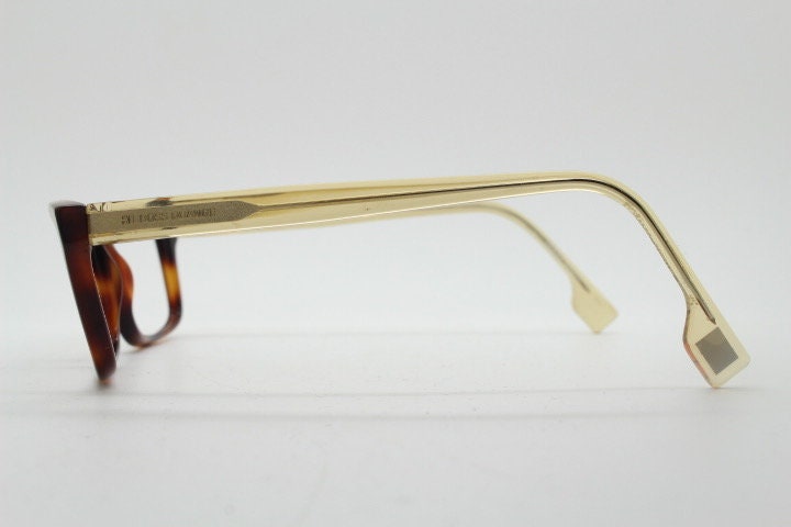 Hugo Boss rectangular glasses. Mottled brown acetate optical frames with transparent arms. Prescription eyeglasses. RX Spectacles