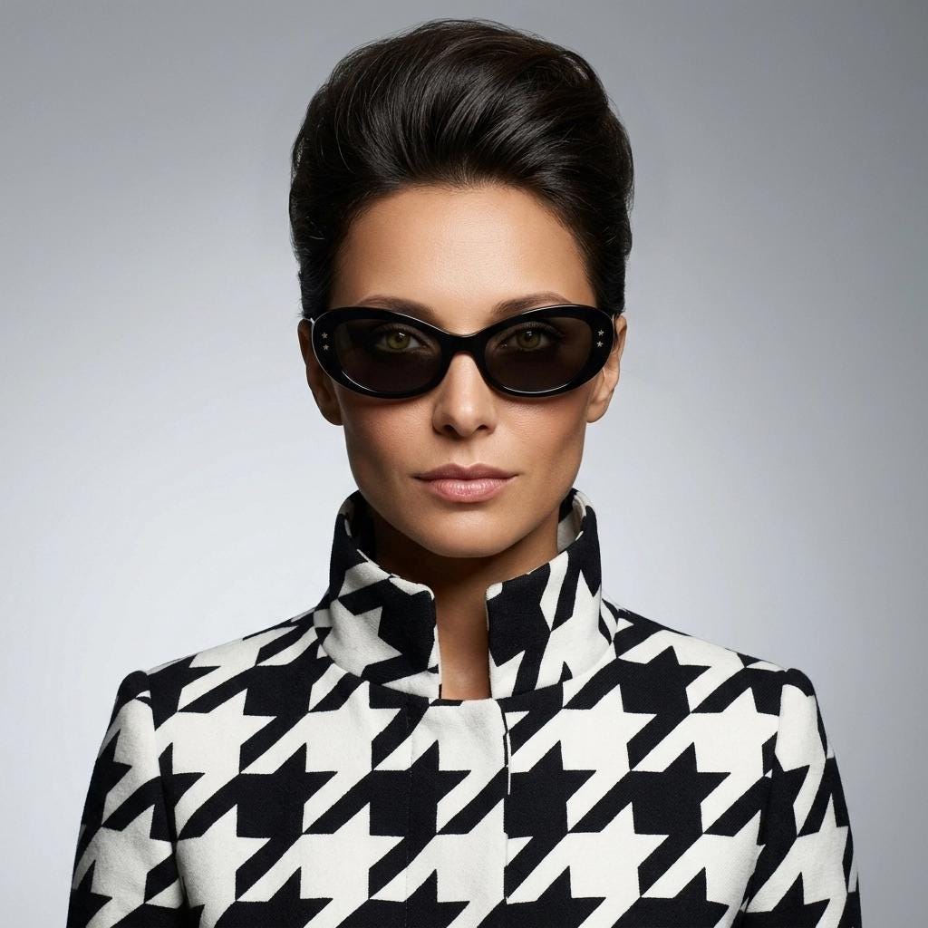 Cutler and Gross London vintage oval cateye sunglasses. Womens chunky plain black gloss acetate cat eye. NOS Y2K