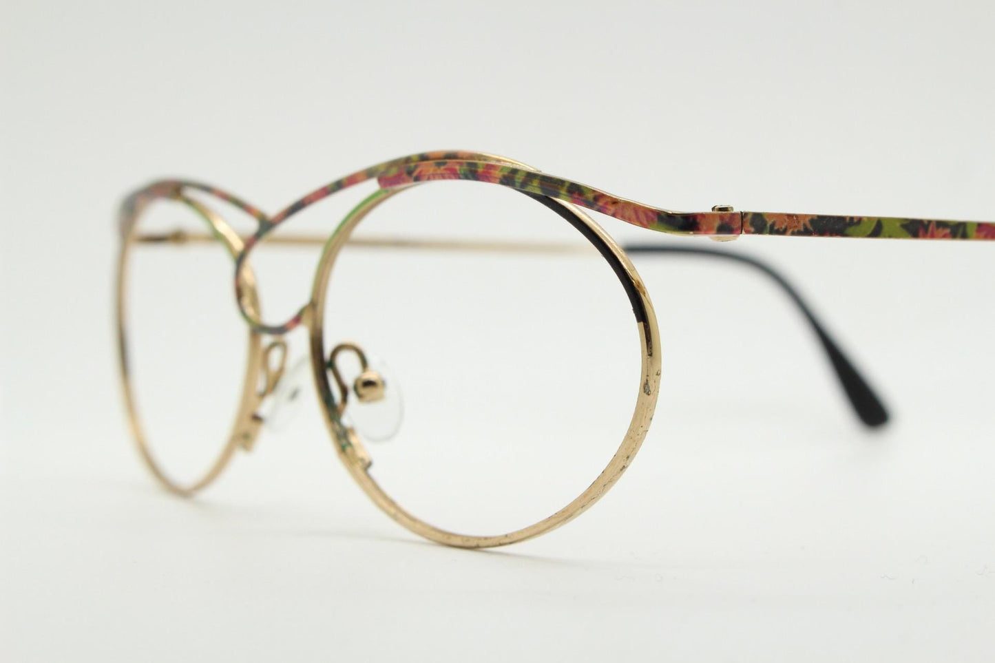 Casanova 80s vintage eye glasses made in Italy. Museum standard design classic optical frames. Prescription eyeglasses. RX spectacles
