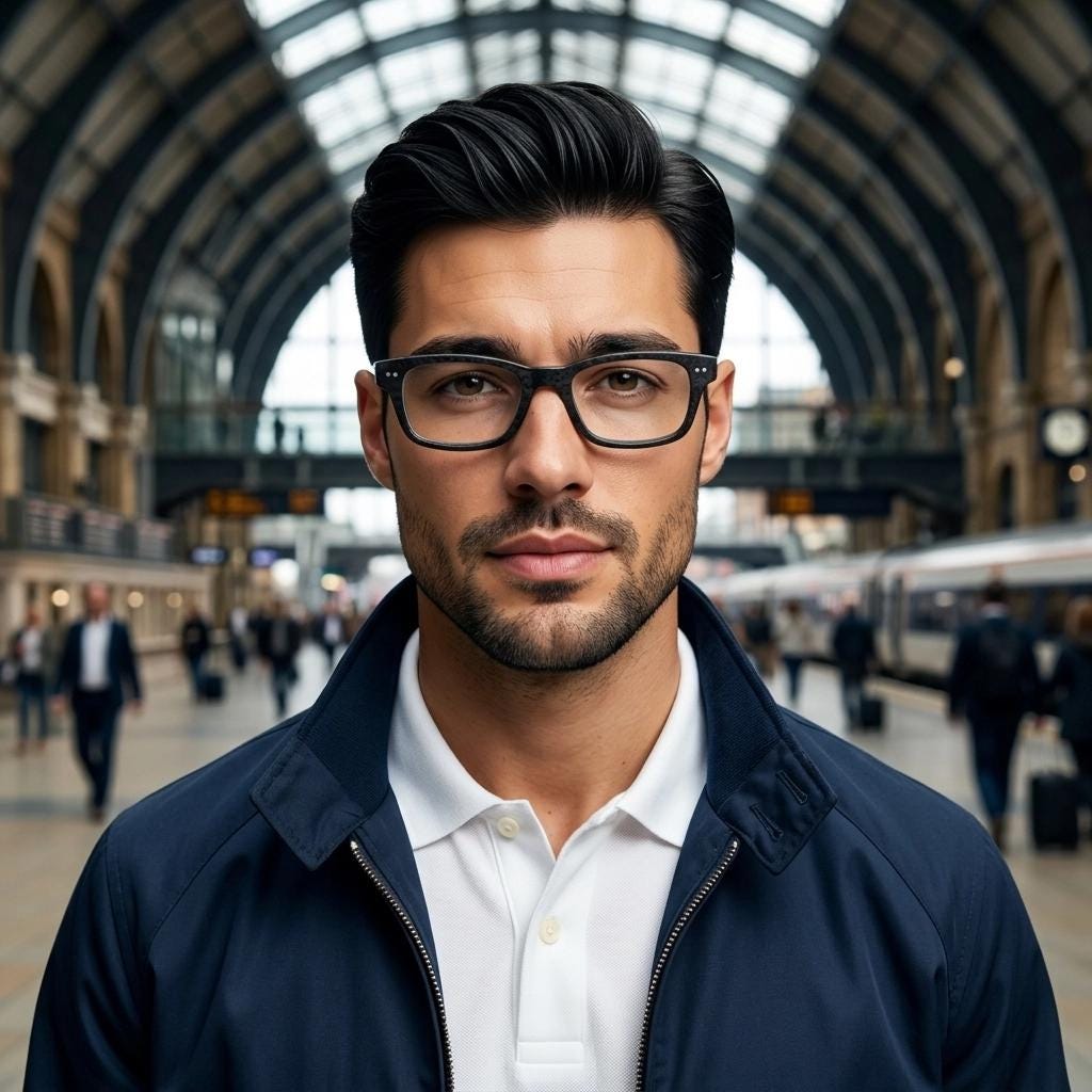 Etnia Barcelona rectangular eye glasses model Brighton. Dark check granite grey thick acetate optical frame. Prescription vintage RX