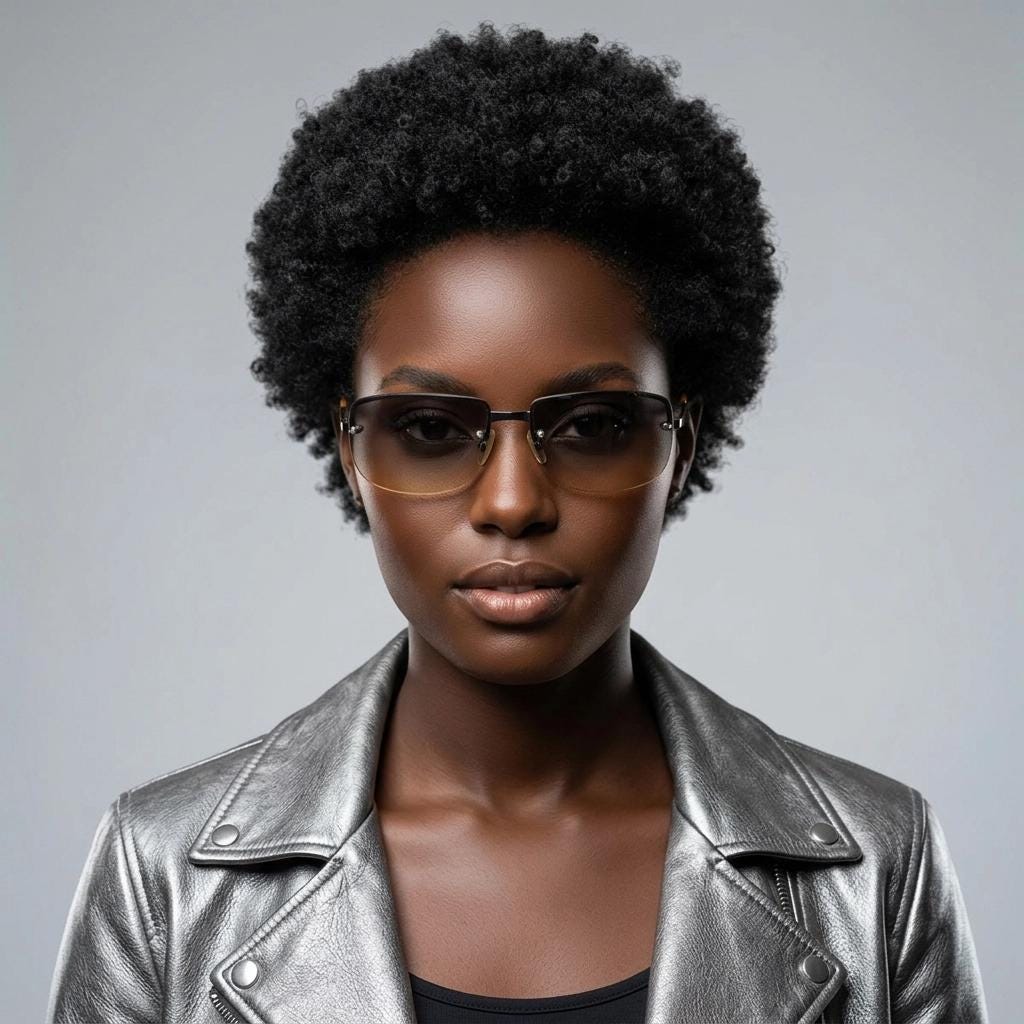 Y2K vintage curved rectangular sunglasses. Minimal half frame in brown chrome with grey to amber fade lenses. 2000's. 00's NOS