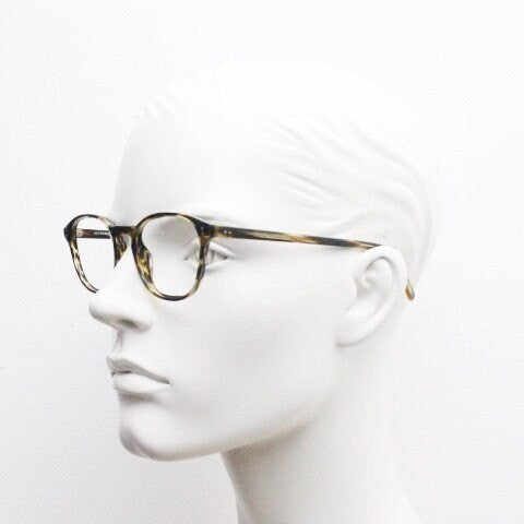 Oliver peoples keyhole bridge eye glasses hand made in Italy. Tortoise 40s design acetate optical frame. Prescription eyeglasses. Spectacles