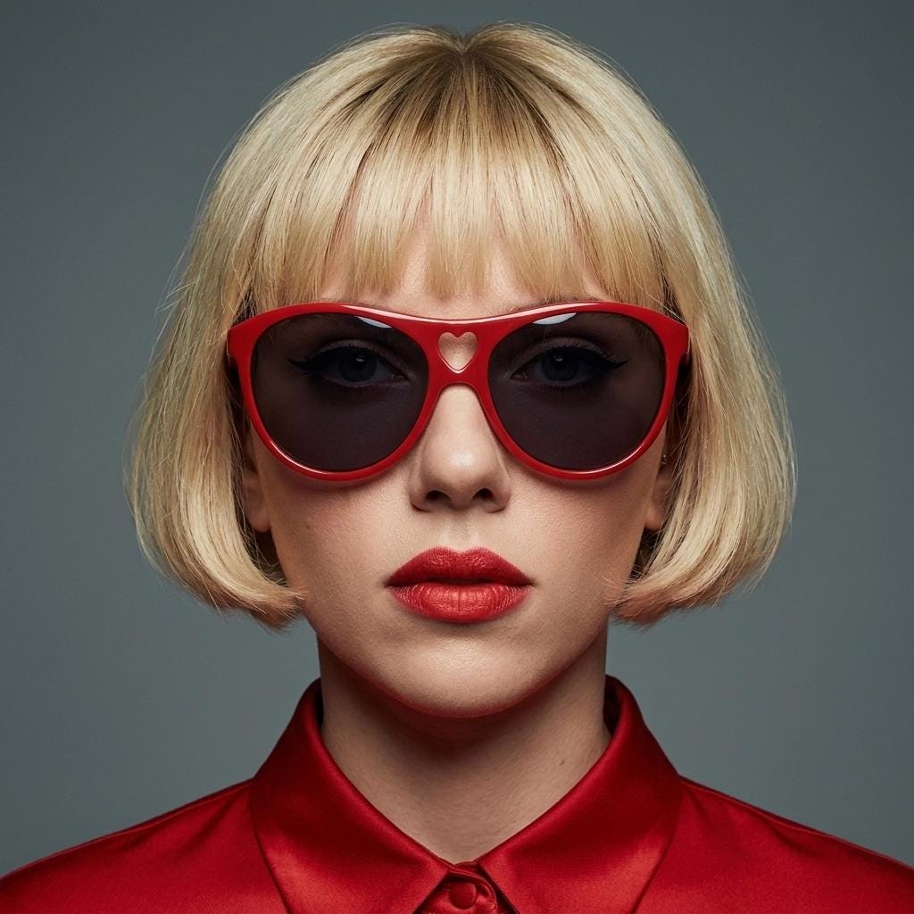 Moschino oversized Y2K vintage sunglasses. Characteristic crimson red acetate frame with cut out heart bridge. 2000s