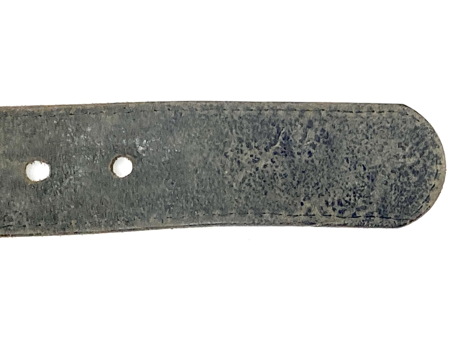 70s vintage black thick genuine leather belt with silver buckle by Camel. Subtle embossed patterns and big logo. For jeans and trousers