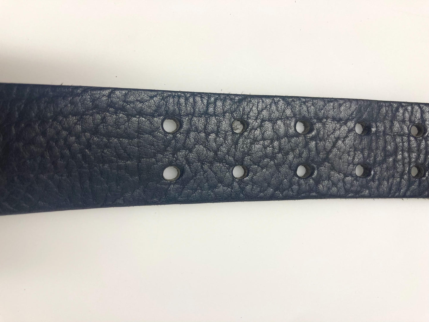 90s vintage heavy duty black genuine leather belt with distressed steel buckle by Mexx. Full grain original finish cowhide. NOS