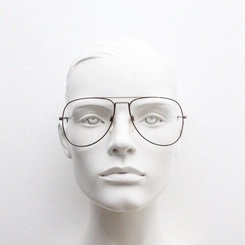 Silhouette 70s vintage aviator eye glasses made in Austria. Handsome bronze brown mens optical frame. Prescription eyeglasses. Rx aviators