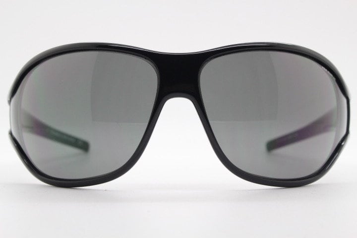 Ralph Lauren Polo Jeans Co Y2K vintage bug eye sunglasses model Fly Way BPPR7. 2000's wraparound mini mask shield with big spell out logo